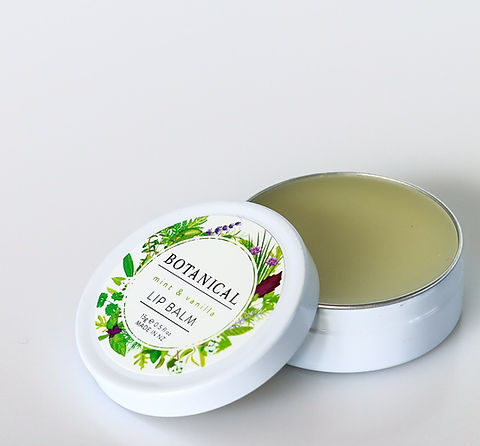 Mint and Vanilla Lip Balm