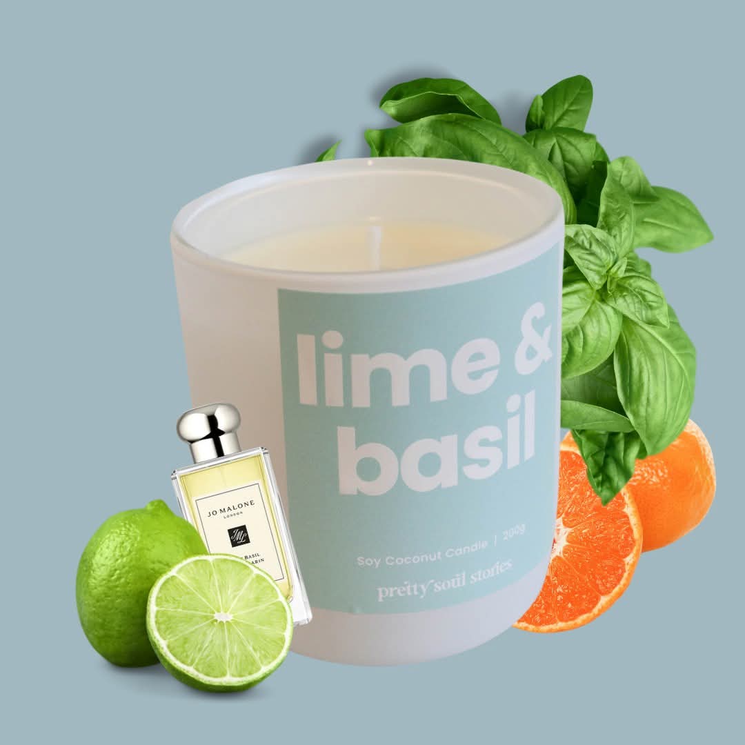 Lime Basil Mandarin Candle
