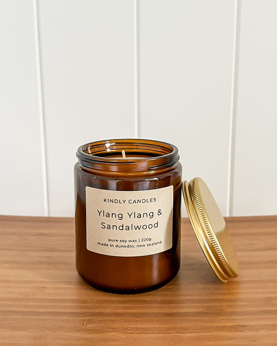 Ylang Ylang/Sandalwood Candle - Lily Jacksons