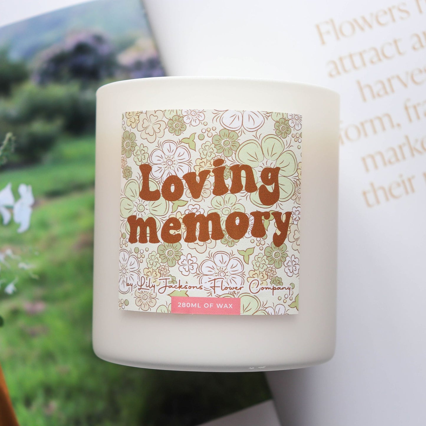 Loving Memory Candle