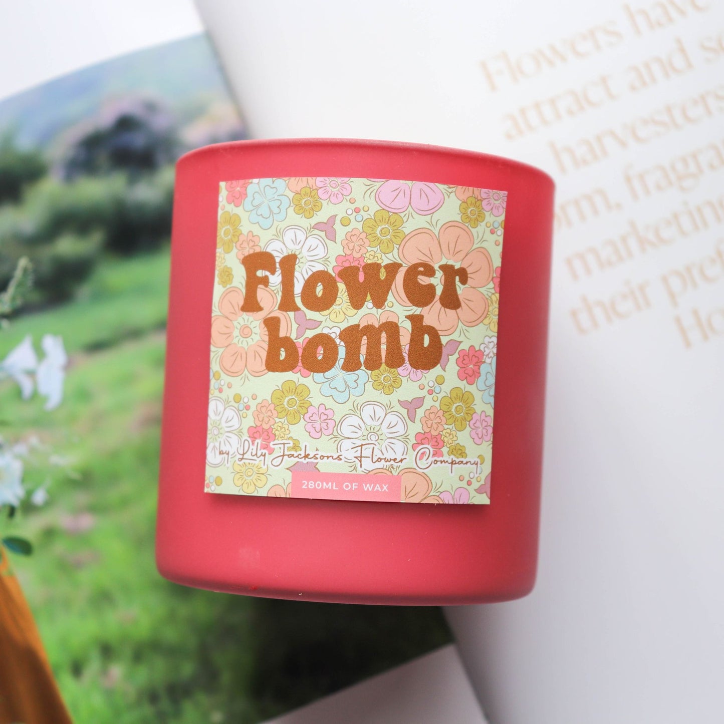 Flowerbomb Candle