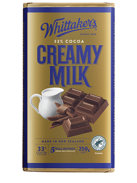 Whittakers Creamy Milk Block
