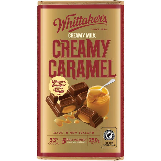 Whittakers Creamy Caramel Chocolate