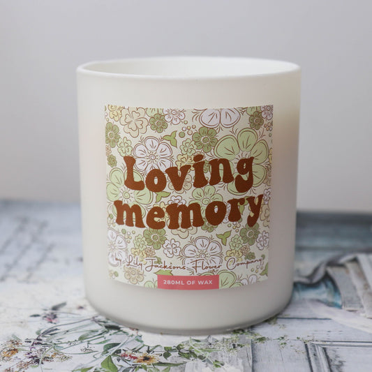 Loving Memory Candle